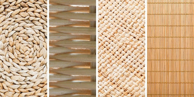 Les différences entre osier, rotin, raphia et bambou