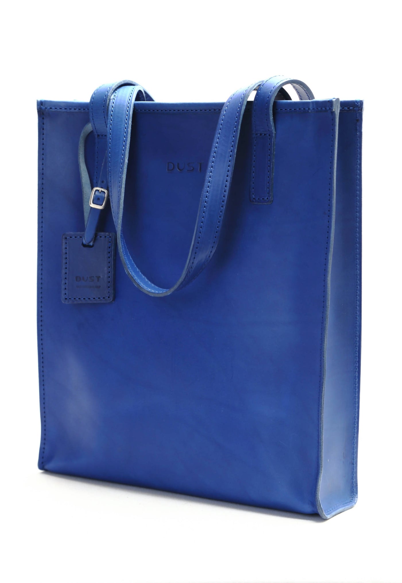 Tote bag en cuir bleu - Mod 105 - Image 4