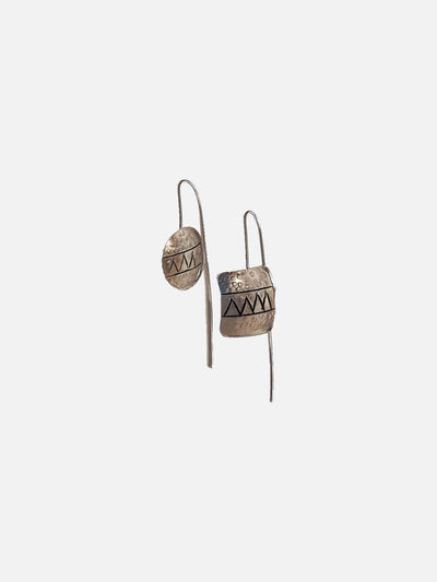 Boucles d'oreilles pendantes - LUNA - Image 1